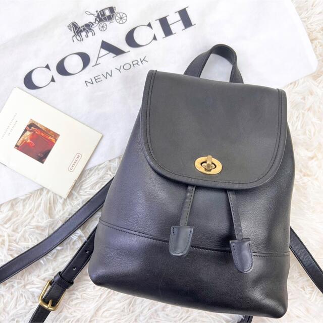 COACH - オールドコーチ リュック バックパック ターンロック グラブ ...