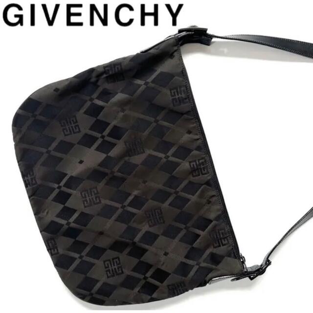 GIVENCHY(ジバンシィ)のGIVENCHY ジバンシー ショルダーバッグ　4Gロゴ　総柄　ナイロン 素材 レディースのバッグ(ショルダーバッグ)の商品写真