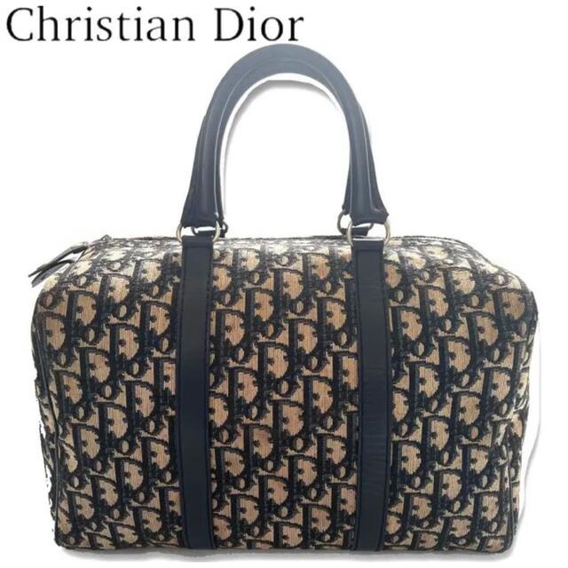 Christian Dior クリスチャンディオール　トロッター ボストンバッグレディース