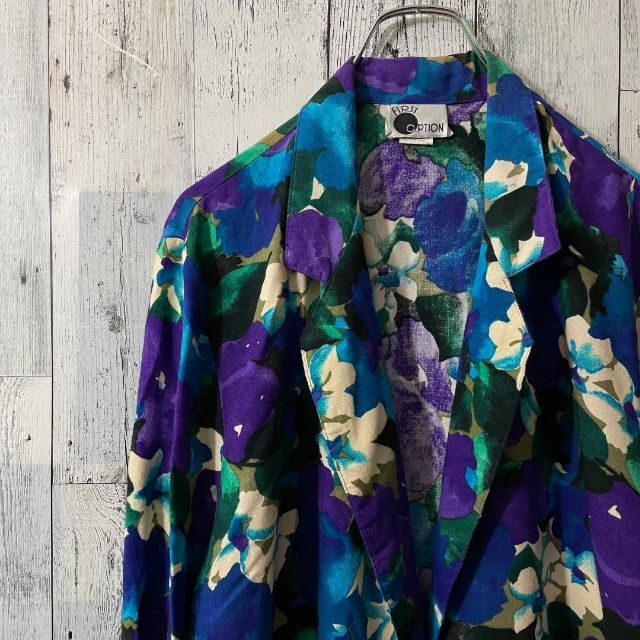激レア 古着 シャツ レトロコーデ アート vintage デザイン