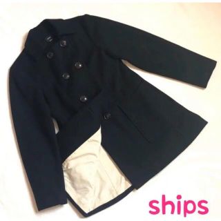 シップス(SHIPS)のships シップス コート Mサイズ 美品 訳あり ステンカラー レディース(その他)