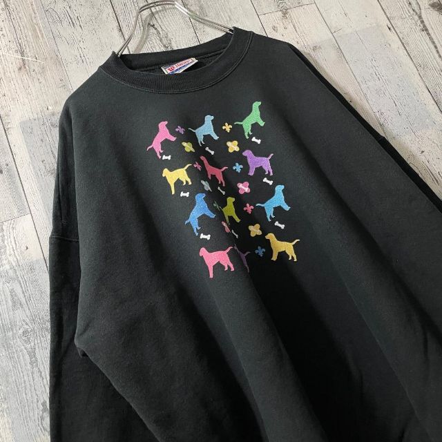 ヴィンテージ】 sweat レトロコーデ アート vintage 古着 最新デザイン