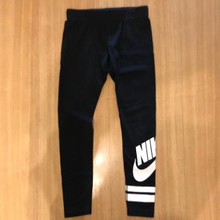 ナイキ(NIKE)のNIKE ロゴ　レギンス　スポーツ　スパッツ　S 130 140 (パンツ/スパッツ)