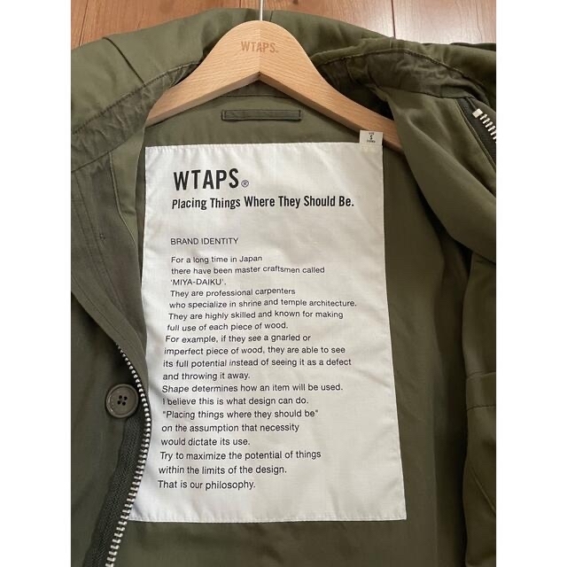 W)taps(ダブルタップス)の【S】WTAPS M-51 JACKET / COTTON / WEATHER メンズのジャケット/アウター(モッズコート)の商品写真