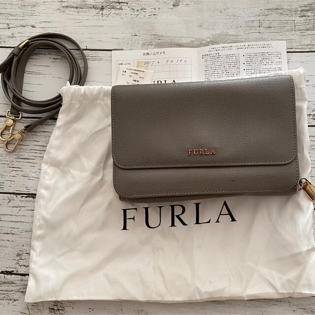 Furla(フルラ)のkoba_ikuさま専用　フルラ　リーヴァ　クロスボディバッグ　グレー レディースのバッグ(ショルダーバッグ)の商品写真