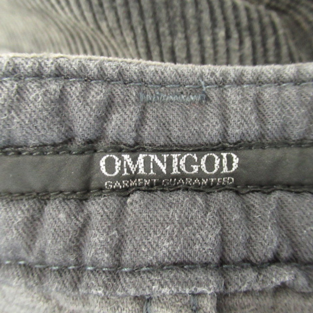 OMNIGOD(オムニゴッド)のオムニゴッド コーデュロイパンツ ワイドパンツ ロング丈 無地 1 メンズのパンツ(スラックス)の商品写真