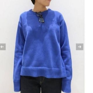 アパルトモンドゥーズィエムクラス(L'Appartement DEUXIEME CLASSE)のL'Appartement クルーネックSlit Knit(ニット/セーター)