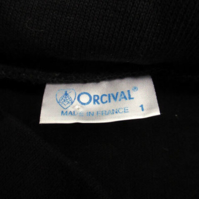 ORCIVAL(オーシバル)のオーチバル オーシバル カットソー 長袖 オフネック 無地 1 ブラック 黒 レディースのトップス(カットソー(長袖/七分))の商品写真