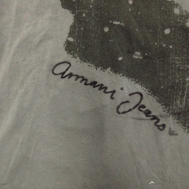 ARMANI JEANS(アルマーニジーンズ)のアルマーニ ジーンズ ARMANI JEANS ラインストーン Tシャツ メンズのトップス(Tシャツ/カットソー(半袖/袖なし))の商品写真