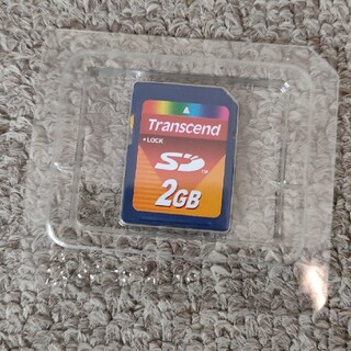 トランセンド(Transcend)のtrancend SDカード　2GB(PC周辺機器)