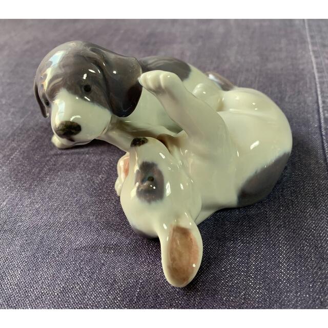 美品！ロイヤルコペンハーゲン　二匹の犬