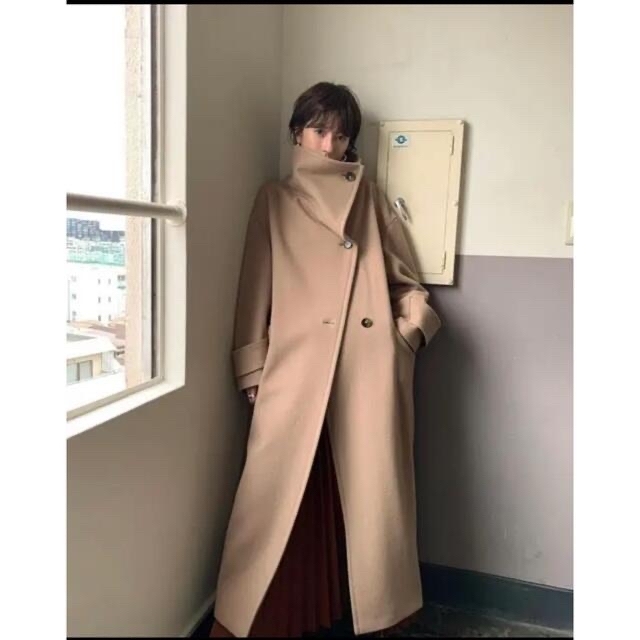 CLANE(クラネ)のclane♡UP NECK OVER COAT レディースのジャケット/アウター(ロングコート)の商品写真