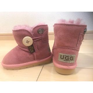 アグ(UGG)のugg キッズ　ムートンブーツ (ブーツ)