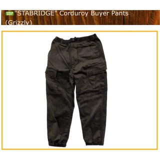 マーモット(MARMOT)の【Lサイズ】"STABRIDGE" Corduroy Buyer Pants(ワークパンツ/カーゴパンツ)