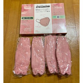 3D立体マスク　やや小さめサイズ　ローズカラー　19枚(日用品/生活雑貨)