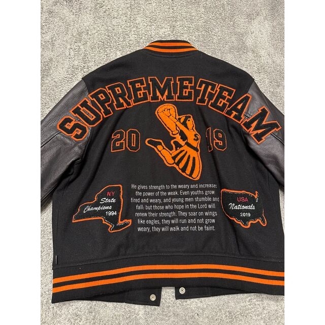 Supreme(シュプリーム)の Supreme  Team Varsity Jacket スタジャン　シュプ メンズのジャケット/アウター(スタジャン)の商品写真