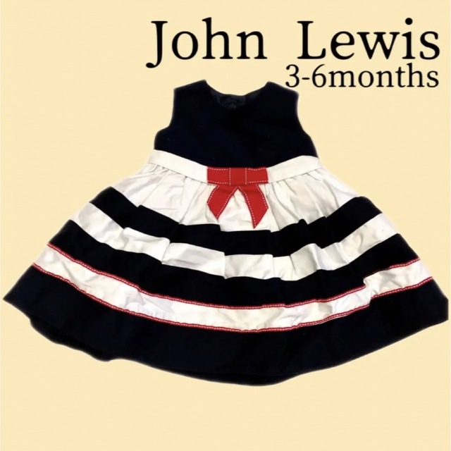 【JohnLewis】ベビードレス　65cm キッズ/ベビー/マタニティのベビー服(~85cm)(セレモニードレス/スーツ)の商品写真