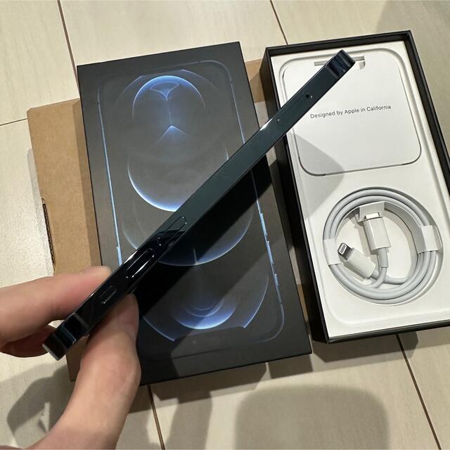 iPhone 12 Pro 256GB パシフィックブルー SIMロック解除済み iPhone 12 Pro 256GB パシフィックブルー SIMロック解除済み