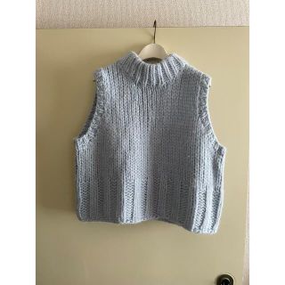 ザラ(ZARA)のZARA ニットベスト　アルパカウール(ベスト/ジレ)