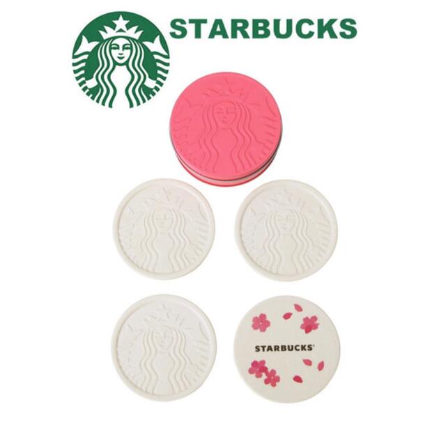 Starbucks Coffee(スターバックスコーヒー)のスタバ　限定　桜コースター インテリア/住まい/日用品のキッチン/食器(テーブル用品)の商品写真