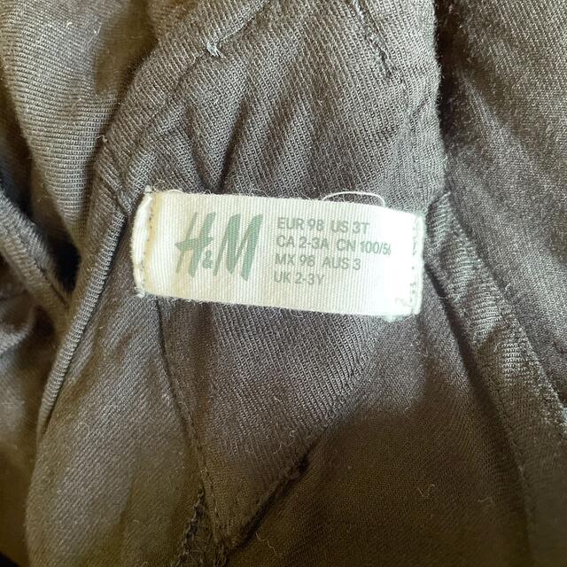 H&M(エイチアンドエム)のH&M kids サロペット　オーバーオール キッズ/ベビー/マタニティのキッズ服女の子用(90cm~)(パンツ/スパッツ)の商品写真
