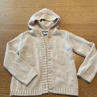 プチバトー(PETIT BATEAU)のプチバトー   ニットジャケット　6歳　114cm  ガールズ　ウール(ジャケット/上着)