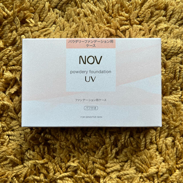 NOV(ノブ)のnov ノブ パウダリーファンデーション uv ケース   ケース コスメ/美容のメイク道具/ケアグッズ(ボトル・ケース・携帯小物)の商品写真