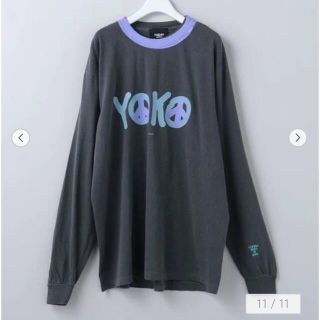 ロク(6 (ROKU))のTODAY edition RINGER YOKO LONG SLEEVE (カットソー(長袖/七分))