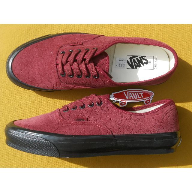 バンズ VANS OG AUTHENTIC LX 28,0cm Pomegr