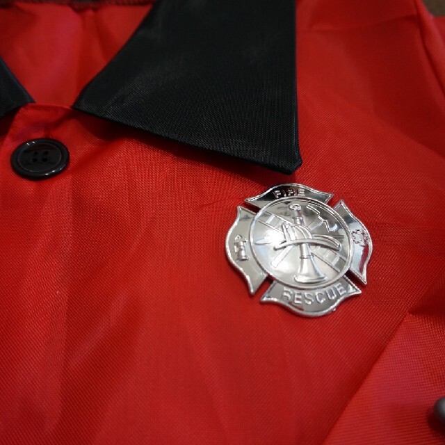 新品 ハロウィン 消防服 消防士 コスプレ 6点セット 100~130サイズの