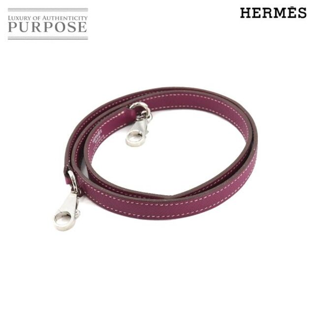 エルメス HERMES ケリー用 ショルダー ストラップ エプソン トスカ シルバー 金具 90140927