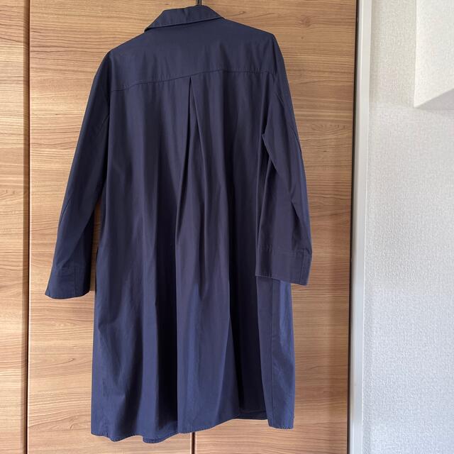 UNIQLO(ユニクロ)のユニクロ綿コート　ネイビー レディースのジャケット/アウター(その他)の商品写真
