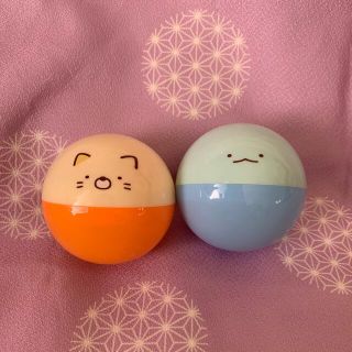 サンエックス(サンエックス)のすみっコぐらし ガチャ カプセルのみ ネコ とかげ(キャラクターグッズ)