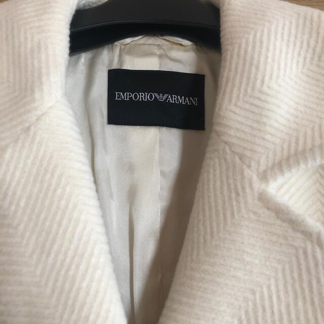 Emporio Armani(エンポリオアルマーニ)のEMPOLIO ARMANI コート ウール 試し着のみ レディースのジャケット/アウター(ロングコート)の商品写真