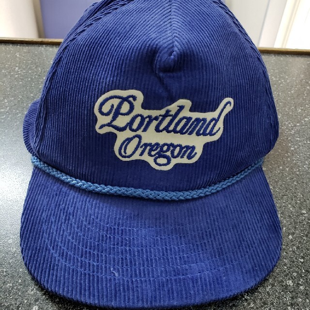 80s Portland Oregon corduroy pantキャップcap