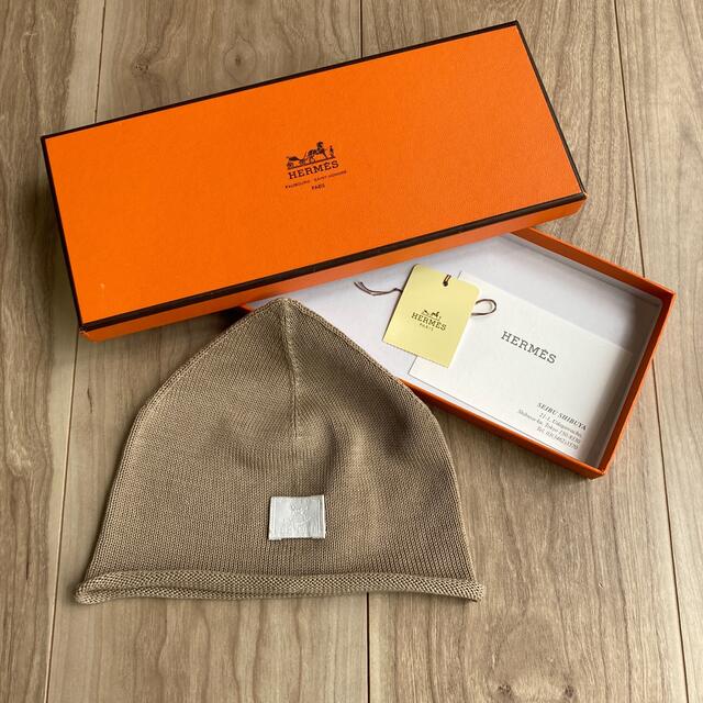 Hermes(エルメス)のHERMES ベビーニットキャップ キッズ/ベビー/マタニティのこども用ファッション小物(帽子)の商品写真