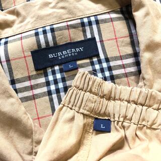 Burberry london パジャマシャツ パンツ ノバチェック 90s 昔