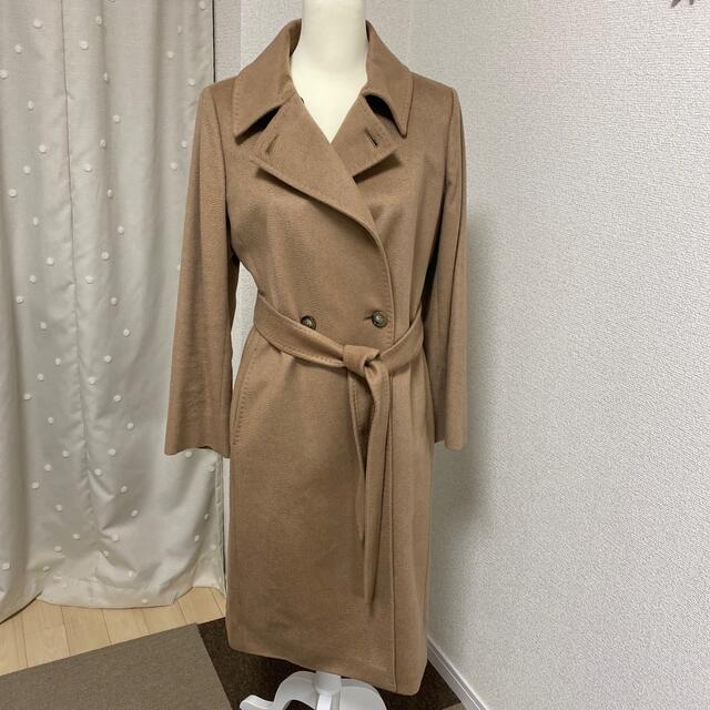 レディースマックスマーラ　ブラック　コート　MaxMara ロングコート