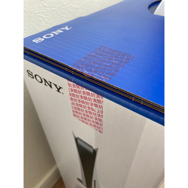 SONY - 新品未使用品 新型PS5本体 ディスクドライブ搭載 CFI-1200A01の ...