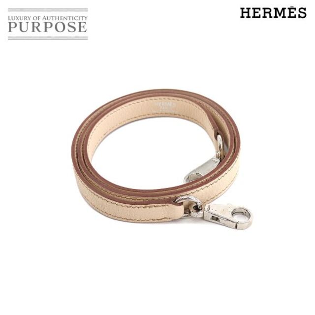 エルメス HERMES ショルダーストラップ レザー ブラウン