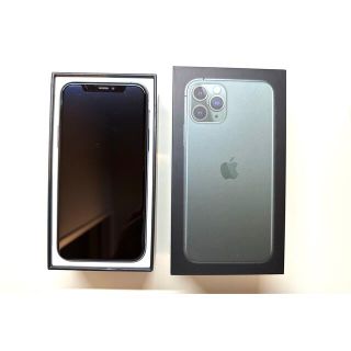 アイフォーン(iPhone)の最終値下げ！iPhone11 pro 256GB ミッドナイトグリーン(スマートフォン本体)