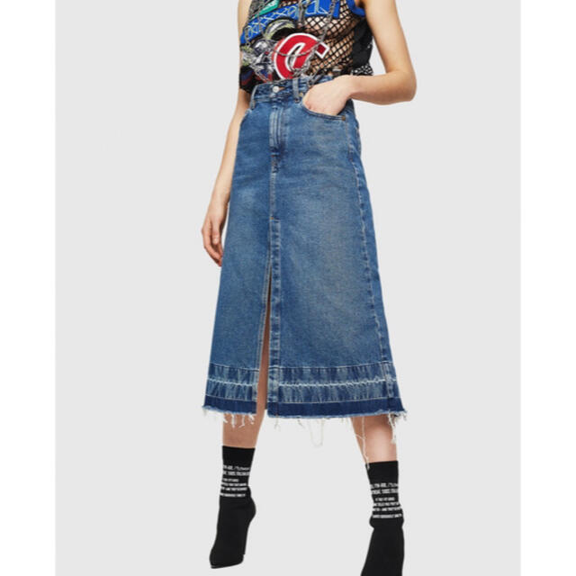 diesel デニムスカート