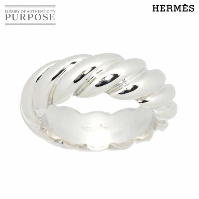Hermes - エルメス HERMES 11号 リング ロープモチーフ SV シルバー 925 指輪 90145744