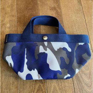 エルベシャプリエ(Herve Chapelier)のエルベシャプリエ　Herve Chapelier 限定 グリブルー 701c(ハンドバッグ)