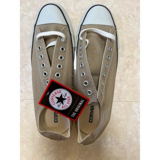 コンバース(CONVERSE)の【セール‼️】CONVERSE CANVAS ALL STAR  ベージュ28(スニーカー)