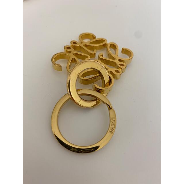 LOEWE(ロエベ)のアナグラム　キーリング　LOEWE　Gold レディースのファッション小物(キーホルダー)の商品写真