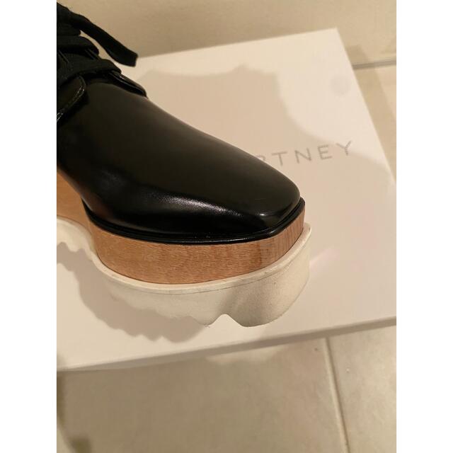 Stella McCartney(ステラマッカートニー)のエリス　プラットフォーム　STELLA McCARTNEY　黒  レディースの靴/シューズ(ローファー/革靴)の商品写真