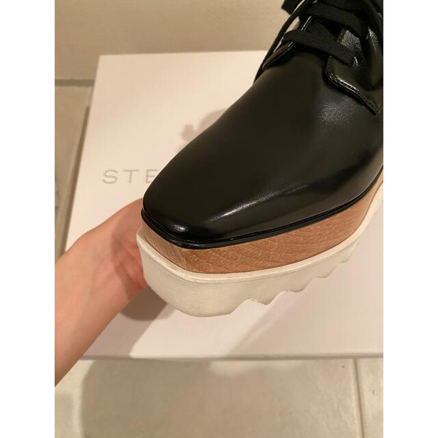 Stella McCartney(ステラマッカートニー)のエリス　プラットフォーム　STELLA McCARTNEY　黒  レディースの靴/シューズ(ローファー/革靴)の商品写真