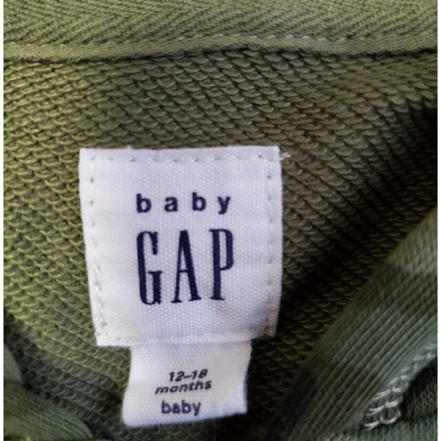 babyGAP(ベビーギャップ)のbabyGAP  パーカー　80cm キッズ/ベビー/マタニティのベビー服(~85cm)(トレーナー)の商品写真