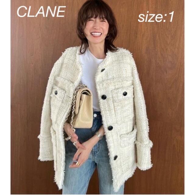 期間限定お試し価格】 【CLANE】NO - CLANE COLOR JACKET TWEED ノー
